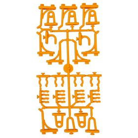 vidaXL Tool Wall 19.7"x39.4" 50 Hooks PP