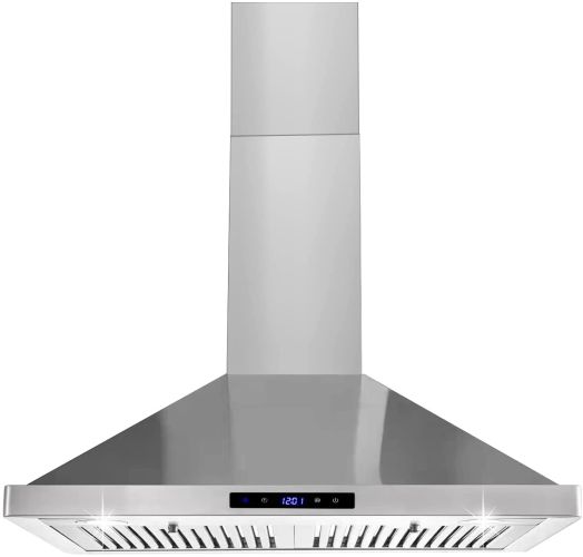 30 inch Range Hood 700CFM Wall Mount Stainless Steel Touch Control 3speed Stove Vent