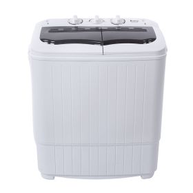US XPB35-ZK35 14.3 Lb Washing Machine, Double Drum With Drain Pump, Plastic, Semi-Automatic