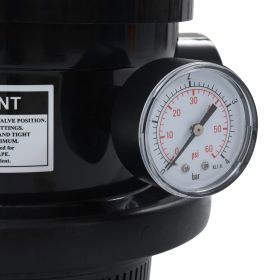 vidaXL Multiport Valve for Sand Filter ABS 1.5" 4-way