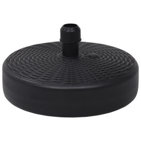 Umbrella Base Sand/Water Filled 6.3 gal Black