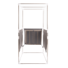 Portable Plus Type Full Size Far Infrared Sauna tent. Spa;  Detox ; Therapy and Relaxation at home.Larger Space; Stainless Steel Pipes Connector Easy