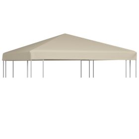 Gazebo Top Cover 0.68lb/m² 118.1inx118.1in Beige