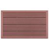 Floor Element for Solar Shower Brown 39.8"x24.8"x2.2" WPC
