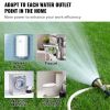 VEVOR 120W Water Pressure Booster Pump, 110V AC,396 GPH 21.75 PSI Household Home Automatic Pressure Booster Pump, Max Flow 25 L/min Shower Booster Pum