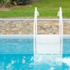 85*68*198cm PE Swimming Pool Escalator White