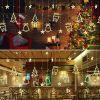 LED Fairy String Window Curtain Lights Star Christmas Xmas Party Home Indoor Random Style