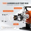 VEVOR Water Transfer Pump, 120V AC 360 GPH 1/10 HP, Portable Electric Utility Pump with 6 ft Suction Hose Kit, Carbon Brushes, Impeller, Suction Strai
