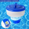 Floating Pool Chlorine Dispenser Chemical Holder Tablet Dispenser Floater