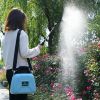 5L/1.3Gallon Electric Plant Sprayer Telescopic Rechargeable Garden Sprayer Automatic Handheld Sprayer with 3 Spray Spouts Shoulder Strap for Cleaning