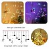 LED Fairy String Window Curtain Lights Star Christmas Xmas Party Home Indoor Random Style