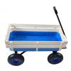 Outdoor Wagon All Terrain Pulling w/Wood Railing Air Tires Childre