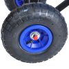 Outdoor Wagon All Terrain Pulling w/Wood Railing Air Tires Childre