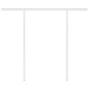 Automatic Retractable Awning with Posts 9.8'x8.2' Cream