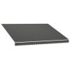 Awning Top Sunshade Canvas Anthracite 157.5"x118.1"