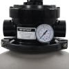 Pool Sand Filter with 4 Position Valve Gray 1.4"