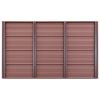 Floor Element for Solar Shower Brown 39.8"x24.8"x2.2" WPC