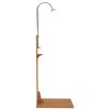 Garden Shower 29.5"x29.5"x82.7" Solid Teak Wood