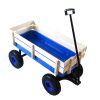 Outdoor Wagon All Terrain Pulling w/Wood Railing Air Tires Childre