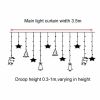LED Fairy String Window Curtain Lights Star Christmas Xmas Party Home Indoor Random Style