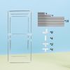 Portable Plus Type Full Size Far Infrared Sauna tent. Spa;  Detox ; Therapy and Relaxation at home.Larger Space; Stainless Steel Pipes Connector Easy