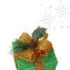 Box ABS Plastic Frame LED60 Light Warm White Light Three-Piece Set Onion Cloth Christmas Gift Box