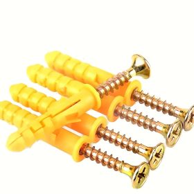 Small Yellow Croaker Drill Tail Screw- 6x30mm38pcs And 8x40mm38pcs