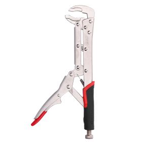 Extended Locking Pliers Extra Long Curved Jaw Grip 80 Degree Woodworking Hand Tools (Option: as picture)