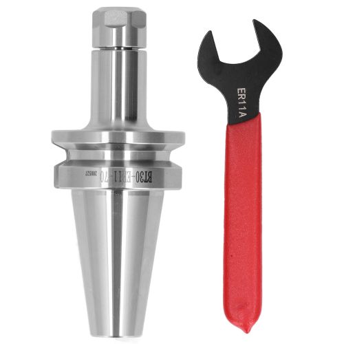 CNC Tool Holder 0.005mm High Accuracy Machining Center Milling Arbor BT30â€‘ER11â€‘70 with Wrench