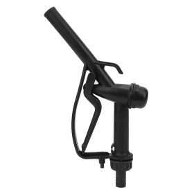 SZâ€‘20 Black Fuel Gun Nozzle Fueling Dispensing Delivery Nozzle for Chemical Industry (Option: as picture)