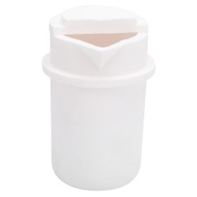 1kg Quartz Melting Crucible Cup with Lid Gold Silver Platinum Smelting Refining Tool 1kg (Option: as picture)