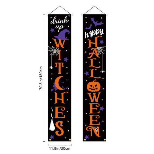 Fall Decor- halloween Decoration Fall Decorations for Home - Welcome & Hello Fall Signs for Front Door Harvest Decoration - Hanging Leaves and Pumpkin