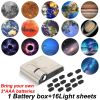 Ins Landscape Projection Light Background Projector Night Light Planet Sea Cloud Lamp Atmosphere Party Photo Prop Christmas Gift