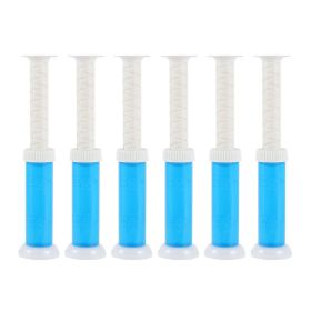 Flower Aromatic Toilet Gel Deodorant Small Flower Toilet Fragrance Deodorant Bathroom Remove Odors Household Cleaning Tools (Scent Type: 6pcs Ocean, Ships From: China)