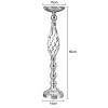 Gold/ Silver Flowers Vases Candle Rack Stand Holders Wedding Decor Road Lead Floral Bouquet Party Props Table Centerpiece Pillar