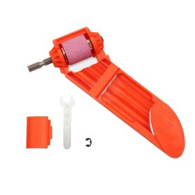 Grinding Wheel Drill Bit Sharpener Grinding Wheel Power Tool Hand Tools Nail Drill Bits Set Sharpener For Step Drill Accessories (Ships From: China, Color: Orange set)