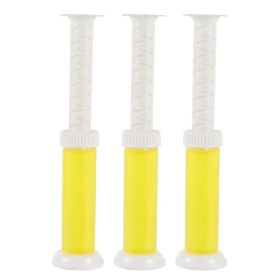 Flower Aromatic Toilet Gel Deodorant Small Flower Toilet Fragrance Deodorant Bathroom Remove Odors Household Cleaning Tools (Scent Type: 3pcs Lemon, Ships From: China)