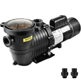 VEVOR Pool Pump 230V, Variable Dual Speed Pumps for Above Ground Pool, Powerful Self-priming Pump w/ Strainer Filter Basket, Energy Saving Swimming Po (Maximum Flow Rate: 90 GPM, Rapid Prototyping: Two Speed)