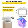 VEVOR Chimney Cap, Flue Caps, 304 Stainless Steel Fireplace Chimney Cover, Adjustable Metal Spark Arrestor with Bolts Screws, Mesh Chimney Flue Cover