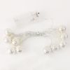 1pc; LED String Lights; Moroccan Hanging String Lights; Battery Operated Warm White Fairy Lights; For Indoor Decor; Home; Bedroom; Party; Wedding; Chr
