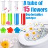 Flower Aromatic Toilet Gel Deodorant Small Flower Toilet Fragrance Deodorant Bathroom Remove Odors Household Cleaning Tools