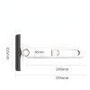 New Portable Self-NSqueeze Mini Mop, Lazy Hand Wash-Free Strong Absorbent Mop Multifunction Portable Squeeze Cleaning Mop Desk Window Glass Cleaner Ki