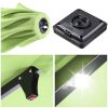 10x6.5ft Aluminum Patio Umbrella w/ 20 LEDs