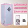 Portable Full Size  Infrared Sauna tent‚ÄìPersonal Home Spa;  with Infrared Panels;  Heating Foot Pad; Controller;  Foldable Chair ; Reading light.Eas