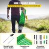VEVOR Electric Fence Netting, PE Net Fencing with 14 Posts Double Spiked, Utility Portable Mesh for Goats, Sheep, Lambs, Deer, Hogs, Dogs, Used in Bac