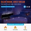 VEVOR Electric Fireplace Linear Fireplace Wall-mounted or Recessed