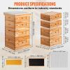 VEVOR Beehive Box Kit Bee Honey Hive