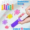 Flower Aromatic Toilet Gel Deodorant Small Flower Toilet Fragrance Deodorant Bathroom Remove Odors Household Cleaning Tools
