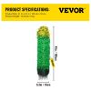 VEVOR Electric Fence Netting, PE Net Fencing with 14 Posts Double Spiked, Utility Portable Mesh for Goats, Sheep, Lambs, Deer, Hogs, Dogs, Used in Bac