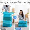 Powerful Vacuum Pump Clothes Storage Bag 55W Folding Compressed Electric Sealer Machine Vacuum Bag Space Saver Travel Organizer